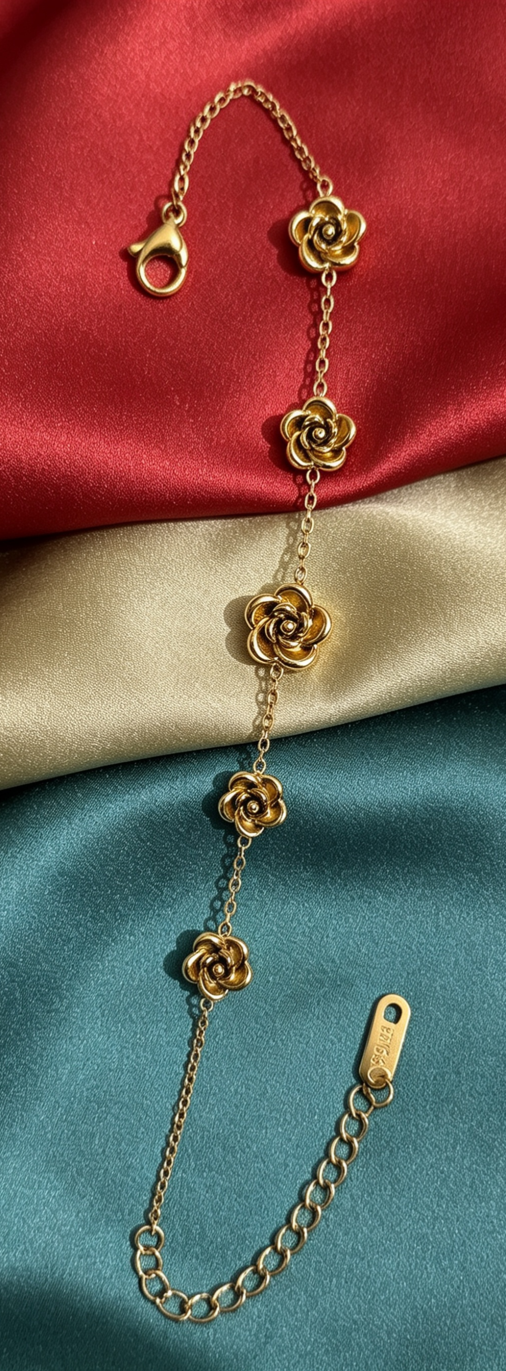 Golden Roses Bracelet